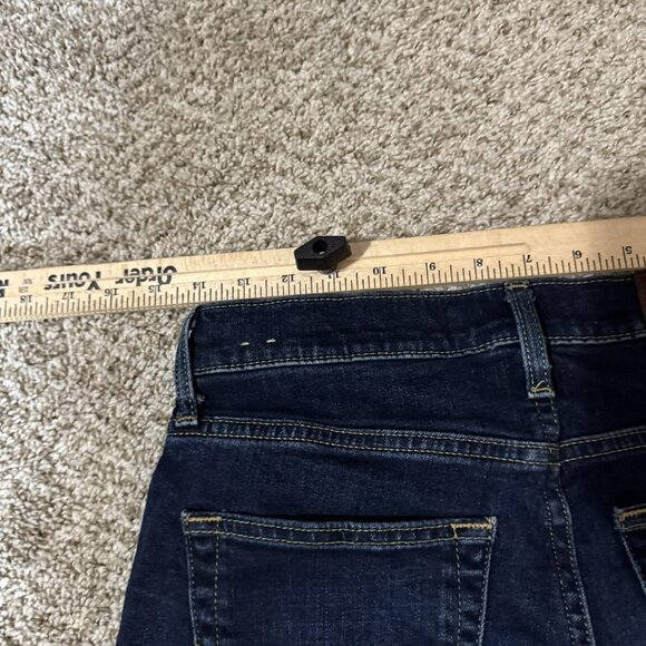 Hollister Jeans Mens 28x30 Blue Classic Straight Leg Dark Wash Denim Stretch - Picture 10 of 12